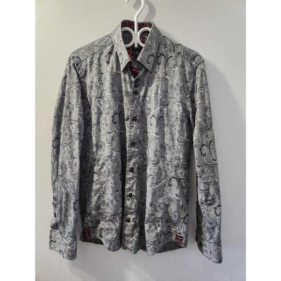 Au Noir Long Sleeves Shirt Size 3 Gray Pre-Owned - Picture 1 of 7